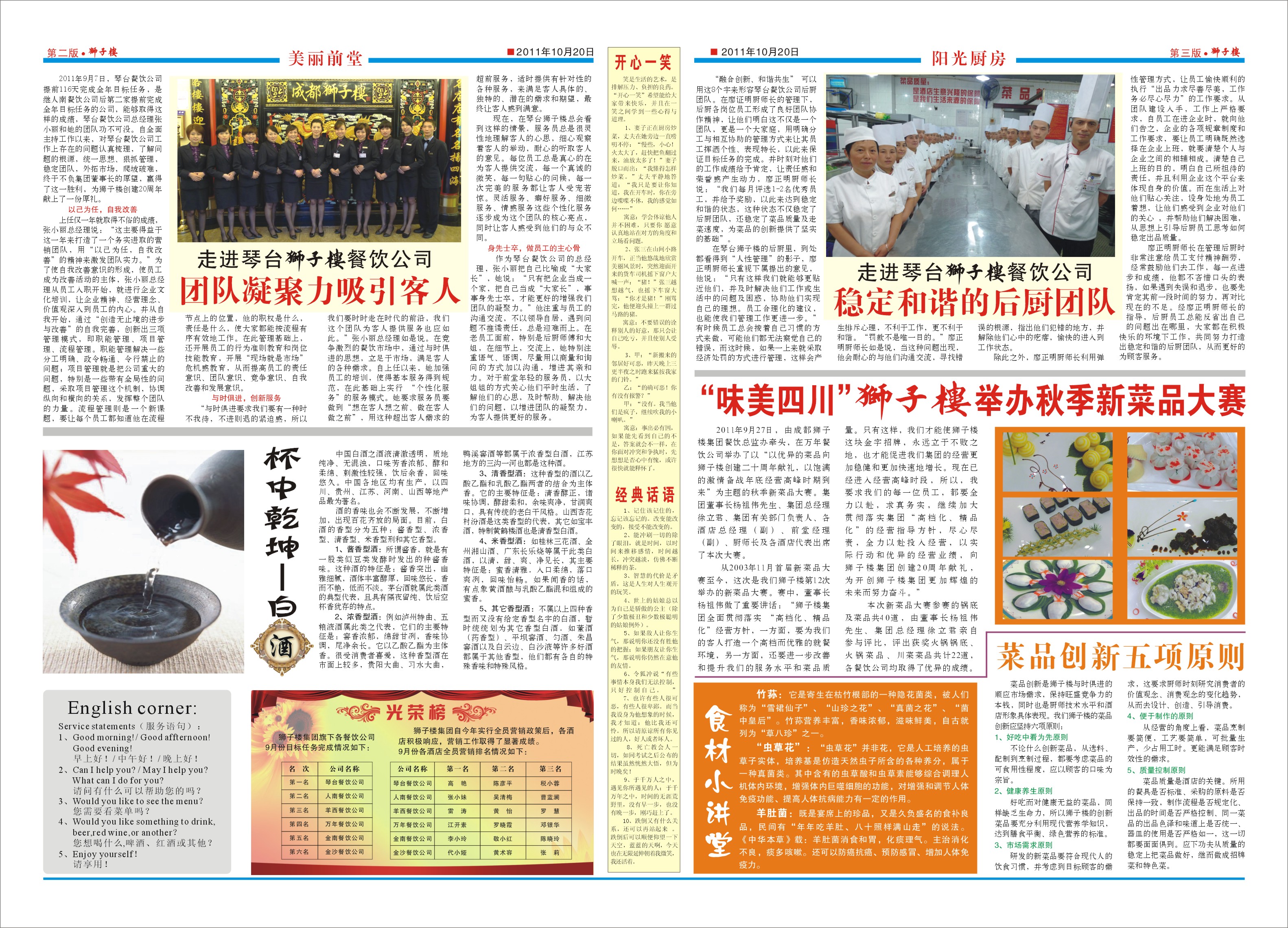 点击报纸，放大；按F5键缩小。