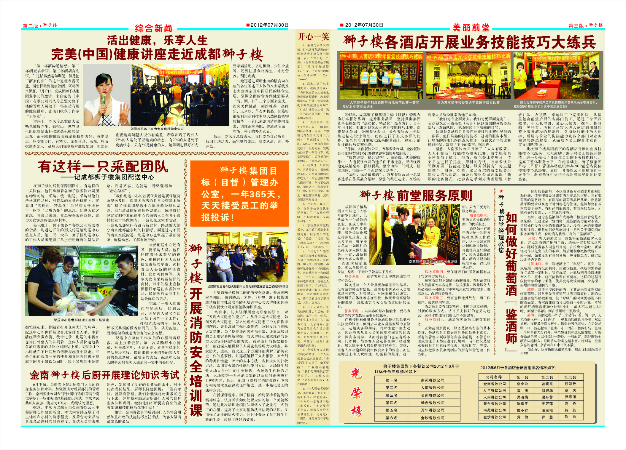 点击报纸，放大；按F5键缩小。